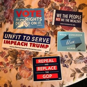 Political stickers